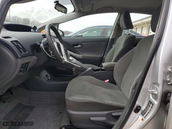 2010 Toyota Prius II with VIN JTDKN3DU2A1001266, listed as a Copart auction lot 48106145 with 271,287 mi miles and Salvage Title. Bid and sale history available at carsss.com. Image 7.