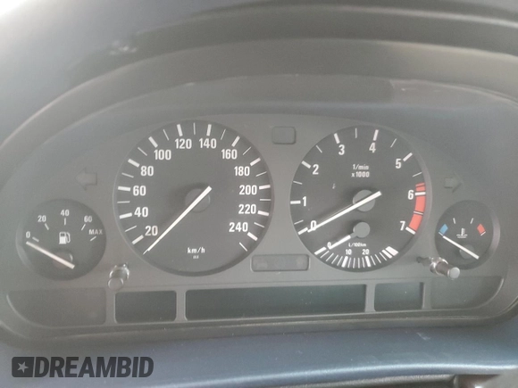 2000 BMW 7 Series 740i with VIN WBAGG8345YDN76725, listed as a Copart auction lot 78261524 with Not Provided miles and Salvage Title. Bid and sale history available at DreamBid. Image 9.