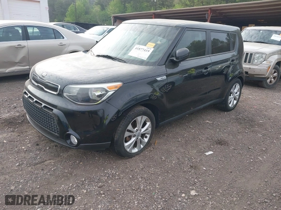 2016 Kia Soul + with VIN KNDJP3A53G7241001, listed as a IAAI auction lot 41877419 with 159,155 mi miles. Bid and sale history available at carsss.com. Image 2.