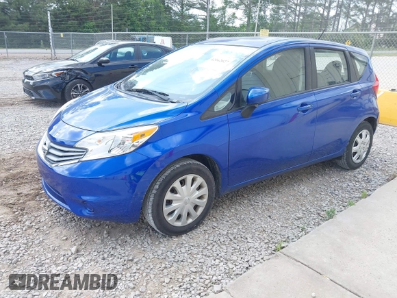 2016 Nissan Note SV with VIN 3N1CE2CPXGL352487, listed as a IAAI auction lot 42162027 with 83,809 mi miles and . Bid and sale history available at DreamBid. Image 2.