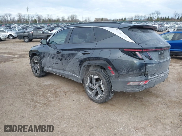 2023 Hyundai Tucson SEL z VIN 5NMJFCAE4PH290915, wystawiony jako IAAI lot #41426737 z przebiegiem 13 113 mil mil oraz . Historia ofert i sprzedaży dostępna na DreamBid. Obrazek 3.