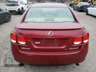 2006 Lexus GS 300 with VIN JTHCH96S160018887, listed as a Copart auction lot 86942974 with 196,725 mi miles and Non Repairable. Bid and sale history available at DreamBid. Image 6.