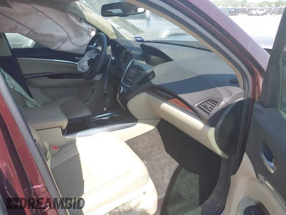 2015 Acura MDX with VIN 5FRYD3H24FB014250, listed as a IAAI auction lot 42054955 with 83,466 mi miles and . Bid and sale history available at DreamBid. Image 5.