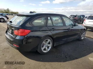 2014 BMW 3 Series 328i xDrive with VIN WBA3G7C51EF186447, listed as a Copart auction lot 51299955 with 114,093 mi miles and Salvage Title. Bid and sale history available at carsss.com. Image 3.
