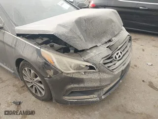 2015 Hyundai Sonata 2.4L Limited with VIN 5NPE34AF8FH243557, listed as a IAAI auction lot 41828576 with 95,261 mi miles. Bid and sale history available at carsss.com. Image 6.