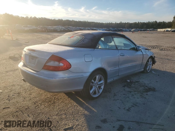 2006 Mercedes-Benz CLK 350 with VIN WDBTK56G06T061539, listed as a Copart auction lot 88675685 with Not provided miles and Salvage title. Bid and sale history available at DreamBid. Image 3.
