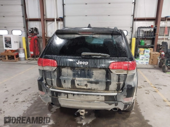 2014 Jeep Grand Cherokee Limited with VIN 1C4RJFBT1EC156536, listed as a IAAI auction lot 41053655 with 204,008 mi miles and . Bid and sale history available at DreamBid. Image 16.