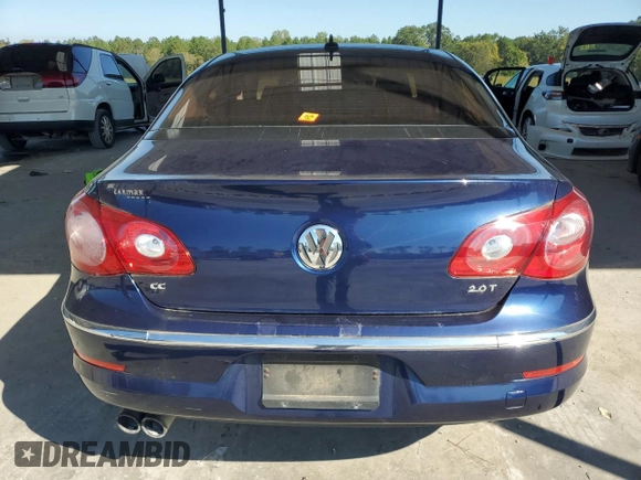 2010 Volkswagen CC Sport with VIN WVWMP7ANXAE547457, listed as a Copart auction lot 74494554 with 72,144 mi miles and Clean Title. Bid and sale history available at carsss.com. Image 6.