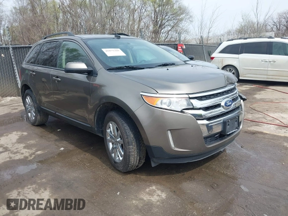 2014 Ford Edge SEL with VIN 2FMDK3JC4EBB64665, listed as a IAAI auction lot 41875360 with 219,540 mi miles. Bid and sale history available at carsss.com. Image 1.