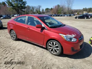 2017 Hyundai Accent SE with VIN KMHCT4AE5HU362198, listed as a Copart auction lot 51893095 with 144,749 mi miles and Salvage Title. Bid and sale history available at carsss.com. Image 4.