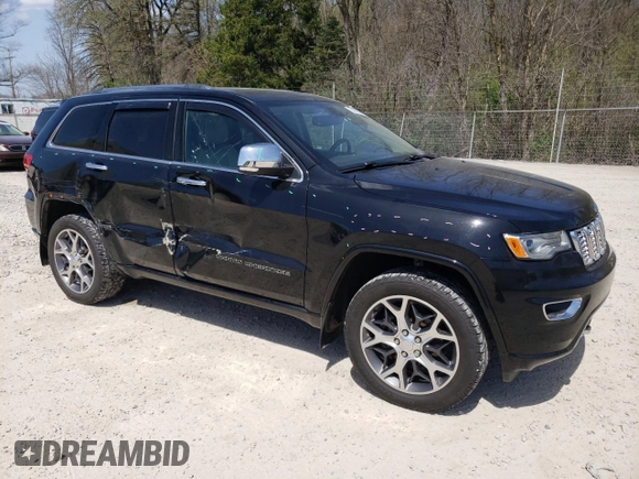 2020 Jeep Grand Cherokee Overland z VIN 1C4RJFCG4LC147974, wystawiony jako Copart lot #54354305 z przebiegiem 78 986 mil mil oraz Szkoda całkowita • Salvage title. Historia ofert i sprzedaży dostępna na DreamBid. Obrazek 4.