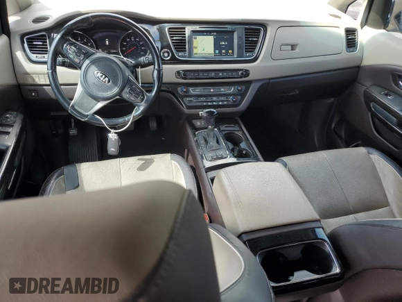 2016 Kia Sedona SX-L with VIN KNDME5C18G6126697, listed as a Copart auction lot 51707875 with 214,145 mi miles and Clean Title. Bid and sale history available at carsss.com. Image 8.
