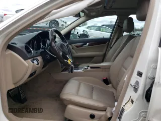 2012 Mercedes-Benz C 300 Sport with VIN WDDGF8BB4CA707133, listed as a Copart auction lot 53494475 with 185,246 mi miles and Salvage Title. Bid and sale history available at DreamBid. Image 7.