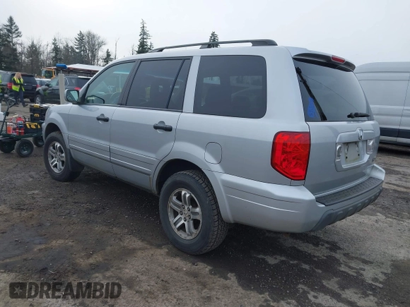2003 Honda Pilot EX z VIN 2HKYF18613H510512, wystawiony jako IAAI lot #41766690 z przebiegiem 234 023 mil mil oraz . Historia ofert i sprzedaży dostępna na DreamBid. Obrazek 3.