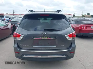2015 Nissan Pathfinder SV z VIN 5N1AR2MN7FC607589, wystawiony jako IAAI lot #42146811 z przebiegiem 183 968 mil mil oraz . Historia ofert i sprzedaży dostępna na DreamBid. Obrazek 16.