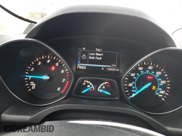 2015 Ford Escape SE with VIN 1FMCU9G91FUC67574, listed as a Copart auction lot 52578675 with 139,000 mi miles and Salvage Title. Bid and sale history available at carsss.com. Image 9.