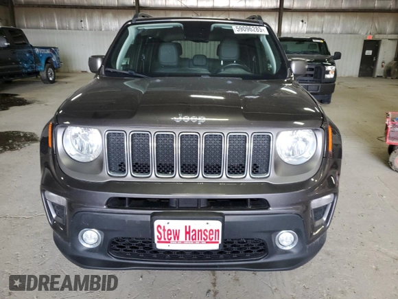 2019 Jeep Renegade Limited with VIN ZACNJBD11KPJ85770, listed as a Copart auction lot 59096285 with 71,635 mi miles and Salvage title. Bid and sale history available at DreamBid. Image 5.