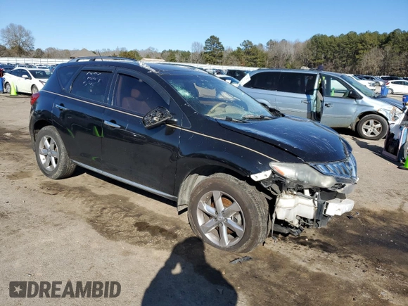 2010 Nissan Murano S with VIN JN8AZ1MU4AW019845, listed as a Copart auction lot 88907055 with 118,904 mi miles and Salvage Title. Bid and sale history available at carsss.com. Image 4.