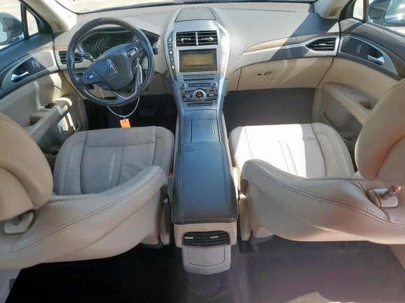 2017 Lincoln MKZ Select with VIN 3LN6L5C9XHR617857, listed as a Copart auction lot 56862215 with 129,309 mi miles and Salvage title. Bid and sale history available at DreamBid. Image 8.