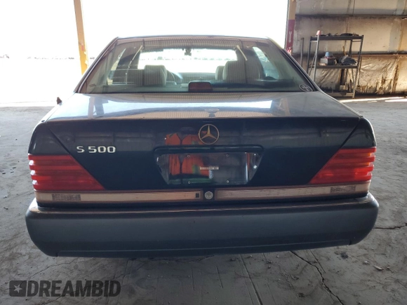 1994 Mercedes-Benz S with VIN WDBGA51E9RA172939, listed as a Copart auction lot 79572884 with 86,315 mi miles and Clean Title. Bid and sale history available at DreamBid. Image 6.