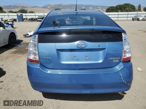 2007 Toyota Prius with VIN JTDKB20U477633166, listed as a Copart auction lot 61981615 with 153,491 mi miles and Salvage title. Bid and sale history available at DreamBid. Image 6.