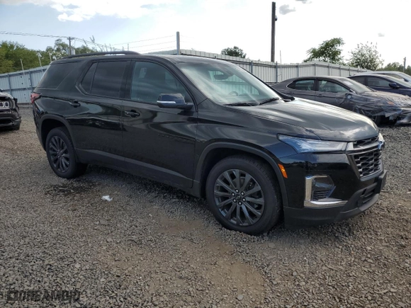 2023 Chevrolet Traverse RS with VIN 1GNEVJKW5PJ207218, listed as a Copart auction lot 68189774 with 16,502 mi miles and Salvage Title. Bid and sale history available at carsss.com. Image 4.