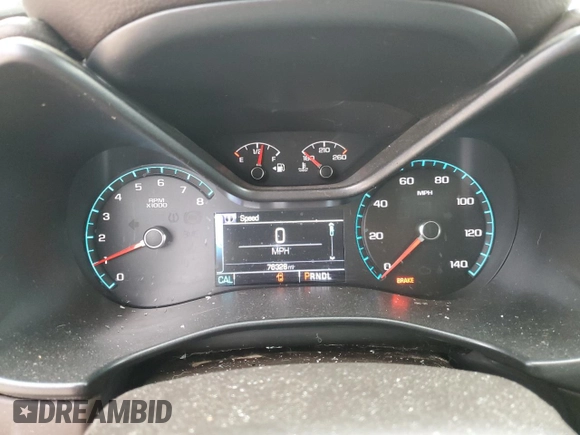 2018 GMC Canyon 2WD SLE with VIN 1GTG5CEN4J1123785, listed as a Copart auction lot 89381665 with 76,328 mi miles and Salvage Title. Bid and sale history available at carsss.com. Image 9.