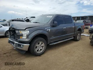 2016 Ford F-150 XLT with VIN 1FTEW1EP9GKE83244, listed as a Copart auction lot 60812635 with 133,868 mi miles and Salvage title. Bid and sale history available at DreamBid. Image 1.