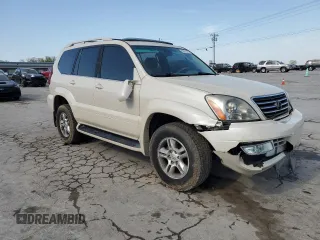 2003 Lexus GX 470 z VIN JTJBT20XX30010271, wystawiony jako Copart lot #52812575 z przebiegiem 291 394 mil mil oraz Szkoda całkowita • Salvage title. Historia ofert i sprzedaży dostępna na DreamBid. Obrazek 4.