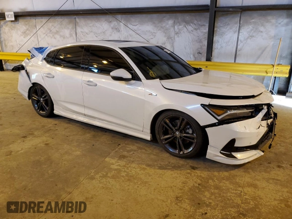 2024 Acura Integra Technology с VIN 19UDE4G79RA023797, выставлен на аукционе Copart как лот 42125905 с пробегом 7 144 миль миль и Списание • Salvage title. История ставок и продаж доступна на DreamBid. Изображение 4.