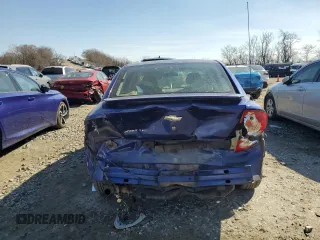 2007 Chevrolet Cobalt LS with VIN 1G1AK55F077201416, listed as a Copart auction lot 46700955 with Not Provided miles and Salvage Title. Bid and sale history available at DreamBid. Image 6.