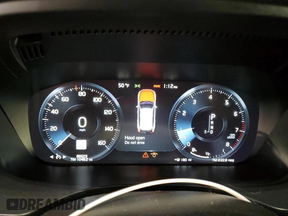 2018 Volvo XC60 Inscription with VIN LYVA22RL9JB118138, listed as a Copart auction lot 50692095 with 86,623 mi miles and Salvage Title. Bid and sale history available at DreamBid. Image 9.