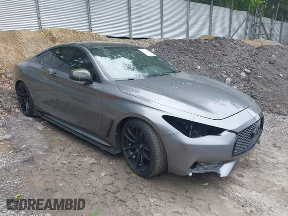 2017 Infiniti Q60 Premium with VIN JN1EV7EL8HM551707, listed as a IAAI auction lot 42340594 with 80,970 mi miles and . Bid and sale history available at DreamBid. Image 1.