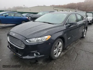 2015 Ford Fusion Energi Titanium with VIN 3FA6P0SU1FR175569, listed as a Copart auction lot 65519992 with 103,072 mi miles. Bid and sale history available at carsss.com. Image 2.