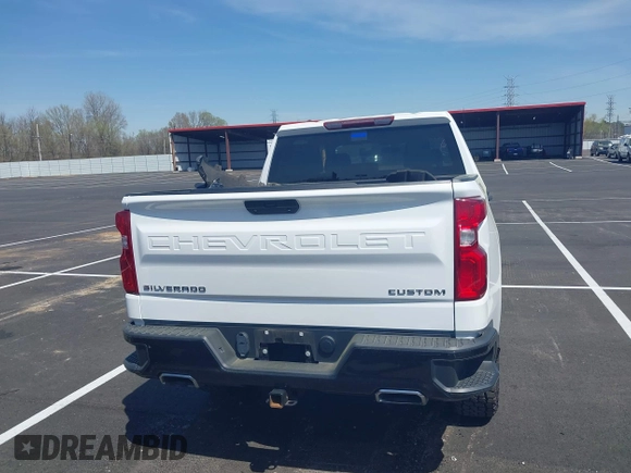 2021 Chevrolet Silverado 1500 Custom Trail Boss with VIN 1GCPYCEF1MZ413908, listed as a IAAI auction lot 41891660 with 88,335 mi miles and . Bid and sale history available at DreamBid. Image 16.
