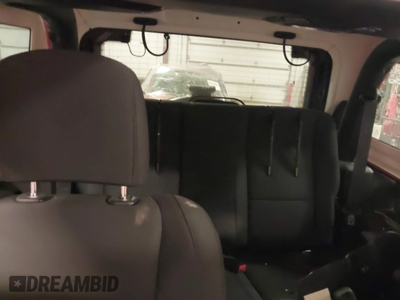 2019 Jeep Wrangler Sport S with VIN 1C4GJXAG4KW646013, listed as a IAAI auction lot 41556750 with 44,911 mi miles and . Bid and sale history available at DreamBid. Image 8.