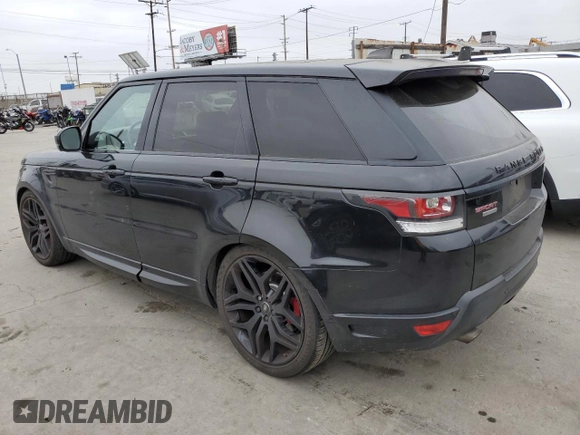 2017 Land Rover Range Rover Sport Autobiography with VIN SALWV2FE1HA130412, listed as a Copart auction lot 55513815 with 109,044 mi miles and Salvage Title. Bid and sale history available at carsss.com. Image 2.