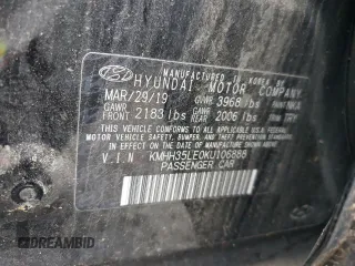 2019 Hyundai Elantra GT with VIN KMHH35LE0KU106888, listed as a Copart auction lot 77572794 with 31,331 mi miles and Salvage Title. Bid and sale history available at carsss.com. Image 12.