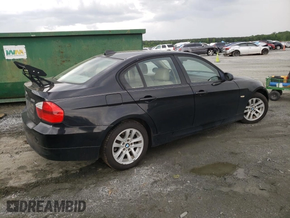 2006 BMW 3 Series 325i z VIN WBAVB135X6PT00316, wystawiony jako Copart lot #55392895 z przebiegiem Nie podano mil oraz Szkoda całkowita • Salvage title. Historia ofert i sprzedaży dostępna na DreamBid. Obrazek 3.
