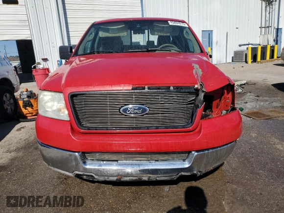 2005 Ford F-150 STX with VIN 1FTRX12W25FA03237, listed as a Copart auction lot 45894615 with 240,826 mi miles and Salvage Title. Bid and sale history available at carsss.com. Image 5.