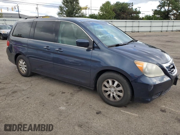 2010 Honda Odyssey EX with VIN 5FNRL3H48AB061672, listed as a Copart auction lot 75869344 with 188,255 mi miles and Salvage Title. Bid and sale history available at carsss.com. Image 4.