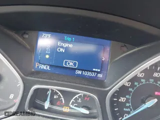 2014 Ford Focus SE with VIN 1FADP3F22EL395592, listed as a IAAI auction lot 41915197 with 103,537 mi miles. Bid and sale history available at carsss.com. Image 15.