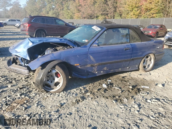 1998 BMW 3 Series M3 with VIN WBSBK9335WEC42139, listed as a Copart auction lot 75795644 with 0 mi miles and Salvage Title. Bid and sale history available at carsss.com. Image 1.