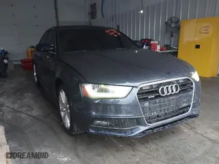 2014 Audi A4 Premium Plus with VIN WAUFFAFL7EN040132, listed as a IAAI auction lot 41717787 with 194,009 mi miles. Bid and sale history available at carsss.com. Image 1.