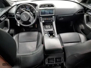 2020 Jaguar F-PACE 25t Premium with VIN SADCJ2FX9LA645355, listed as a Copart auction lot 51465515 with 139,404 mi miles and Salvage Title. Bid and sale history available at carsss.com. Image 8.