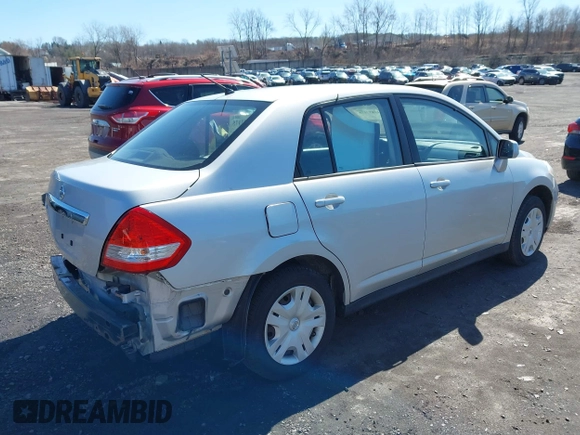 2011 Nissan Versa 1.8 S with VIN 3N1BC1AP8BL377282, listed as a IAAI auction lot 41857175 with 740,000 mi miles. Bid and sale history available at carsss.com. Image 4.