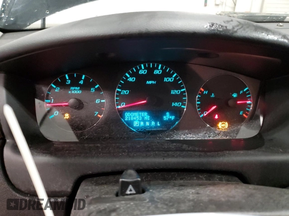 2014 Chevrolet Impala LT with VIN 2G1WB5E36E1126095, listed as a Copart auction lot 55143305 with 218,453 mi miles and Non Repairable. Bid and sale history available at DreamBid. Image 9.