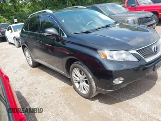 2010 Lexus RX 450h with VIN JTJBC1BA4A2411934, listed as a IAAI auction lot 42705816 with 192,370 mi miles and . Bid and sale history available at DreamBid. Image 1.