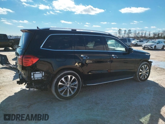 2015 Mercedes-Benz GL-Class GL 450 with VIN 4JGDF6EEXFA457890, listed as a Copart auction lot 38468883 with 62,143 mi miles. Bid and sale history available at carsss.com. Image 3.