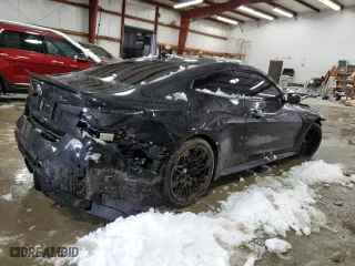 2021 BMW M4 Competition with VIN WBS33AZ0XMCG66716, listed as a Copart auction lot 44862645 with 0 mi miles and Salvage Title. Bid and sale history available at carsss.com. Image 3.